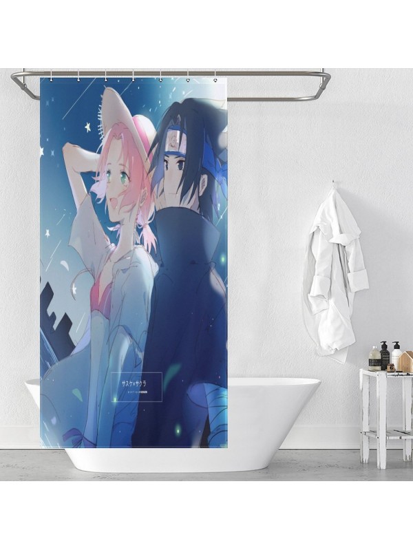 Welcome Anime Shower Curtain Naruto Haruno Sakura Shop
