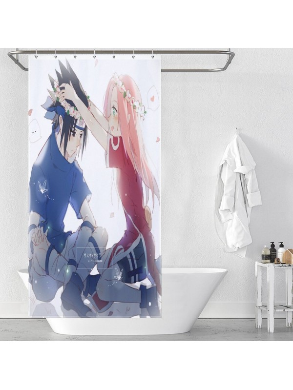 Hot Sale Anime Shower Curtain Naruto Haruno Sakura Store