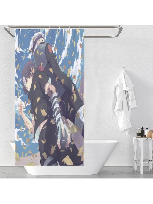 Unique Anime Shower Curtain Naruto Hatake Kakashi Sale