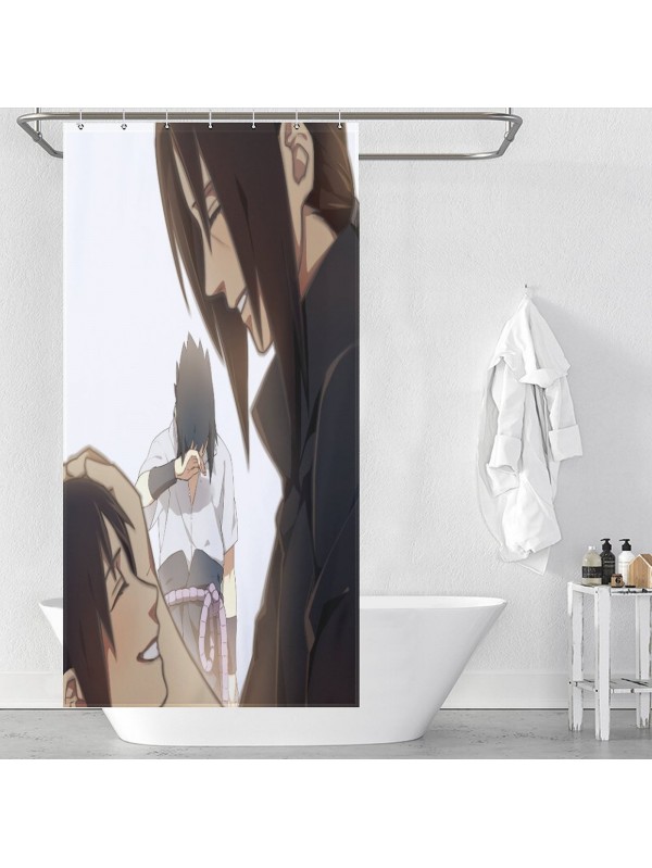Personalised Anime Shower Curtain Naruto Uchiha Itachi Online Sale