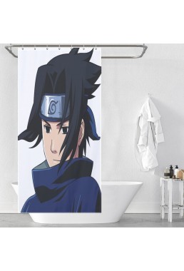Limited Edition Anime Shower Curtain Naruto Uchiha Sasuke Cheap