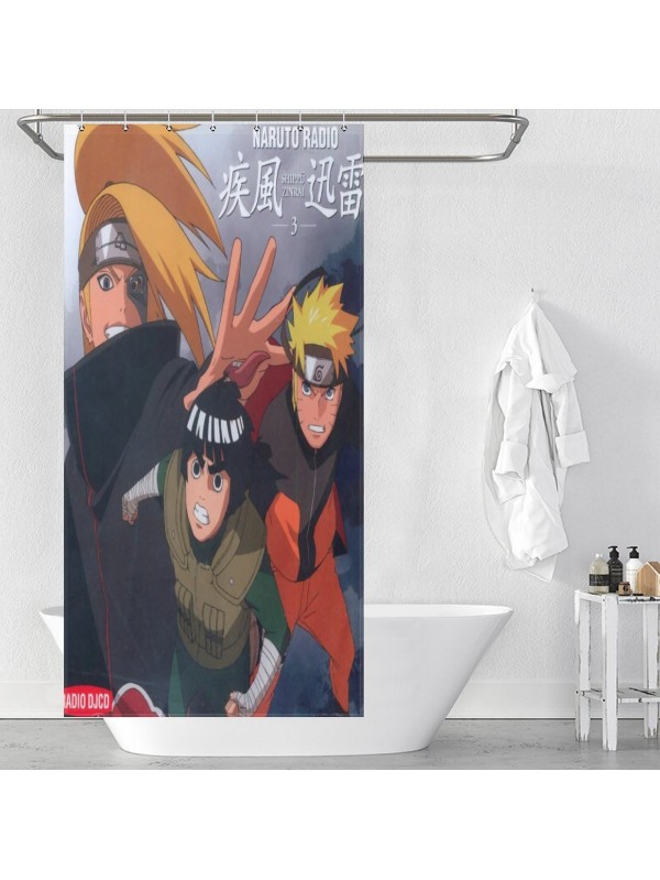 Fashion Anime Shower Curtain Naruto Uzumaki Naruto Store