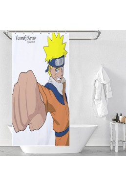 Durable Anime Shower Curtain Naruto Uzumaki Naruto Discount