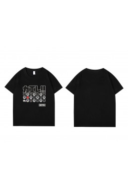 Special Kantai Collection Short Sleeve Mens Graphic T-Shirts Fashion Printed Tops Cosplay Costume T Shirts For Women's