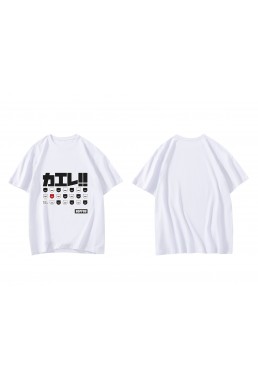 Clearance Kantai Collection Short Sleeve Mens Graphic T-Shirts Fashion Printed Tops Cosplay Costume T Shirts For Women's