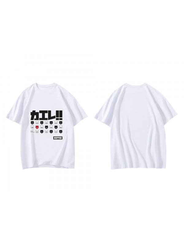 Clearance Kantai Collection Short Sleeve Mens Graphic T-Shirts Fashion Printed Tops Cosplay Costume T Shirts For Women's