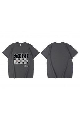 Hot Sale Kantai Collection Short Sleeve Mens Graphic T-Shirts Fashion Printed Tops Cosplay Costume T Shirts For Women's