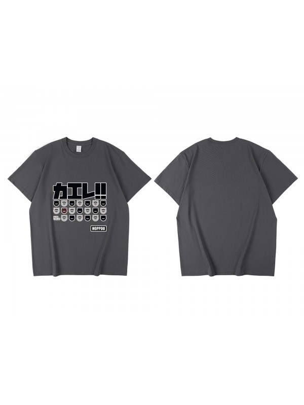 Hot Sale Kantai Collection Short Sleeve Mens Graphic T-Shirts Fashion Printed Tops Cosplay Costume T Shirts For Women's