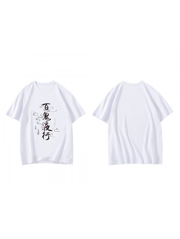 Personalised Ghost Night Tour Short Sleeve Mens Graphic T-Shirts Fashion Printed Tops Cosplay Costume T Shirts For Women's