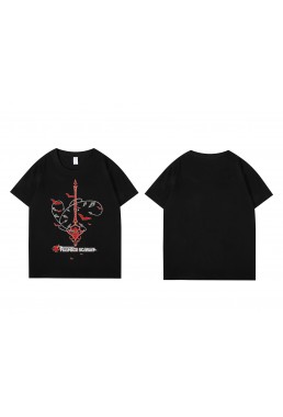 Personalised Flandre Scarlet Touhou Project Short Sleeve Mens Graphic T-Shirts Fashion Printed Tops Cosplay Costume T Shirts For Women's