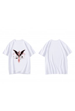 Shopping Remilia Scarlet Touhou Project Short Sleeve Mens Graphic T-Shirts Fashion Printed Tops Cosplay Costume T Shirts For Women's