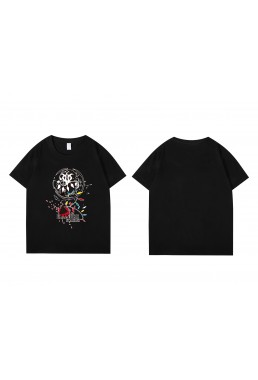 Coolest Flandre Scarlet Short Sleeve Mens Graphic T-Shirts Fashion Printed Tops Cosplay Costume T Shirts For Women's