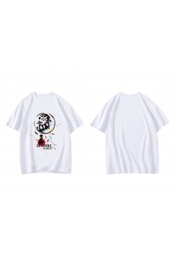 Tap Flandre Scarlet Short Sleeve Mens Graphic T-Shirts Fashion Printed Tops Cosplay Costume T Shirts For Women's