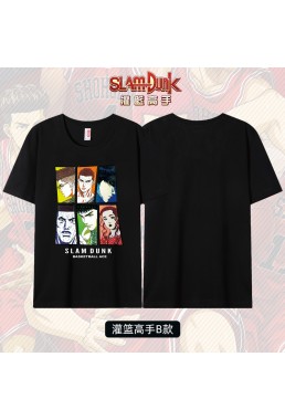 Tap Slam Dunk Short Sleeve Mens Graphic T-Shirts Fashion Printed Tops Cosplay Costume T Shirts For Women's