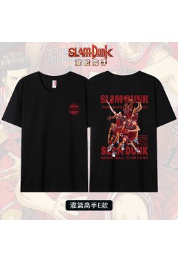 Clearance Slam Dunk Short Sleeve Mens Graphic T-Shirts Fashion Printed Tops Cosplay Costume T Shirts For Women's
