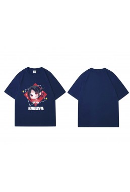 Coolest Chika Fujiwara Kaguya Sama Love Is War Short Sleeve Mens Graphic T-Shirts Fashion Printed Tops Cosplay Costume T Shirts For Women's