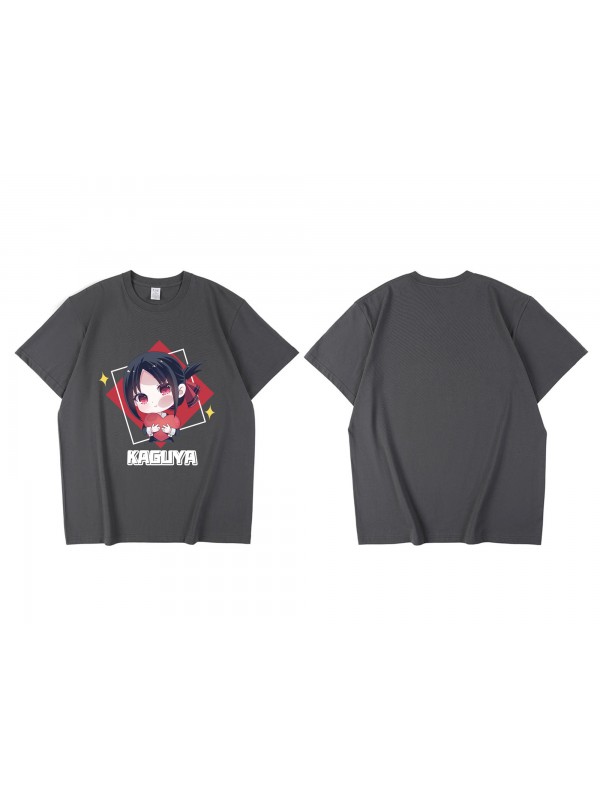 Special Chika Fujiwara Kaguya Sama Love Is War Short Sleeve Mens Graphic T-Shirts Fashion Printed Tops Cosplay Costume T Shirts For Women's