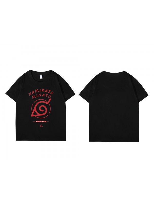 Welcome Uzumaki Naruto Short Sleeve Mens Graphic T-Shirts Fashion Printed Tops Cosplay Costume T Shirts For Women's