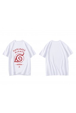 Unique Uzumaki Naruto Short Sleeve Mens Graphic T-Shirts Fashion Printed Tops Cosplay Costume T Shirts For Women's