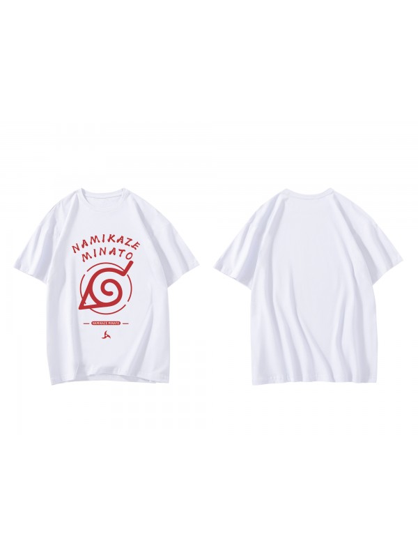 Unique Uzumaki Naruto Short Sleeve Mens Graphic T-Shirts Fashion Printed Tops Cosplay Costume T Shirts For Women's