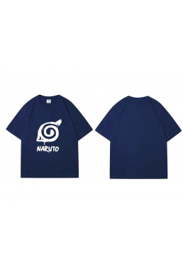 Feature Naruto Short Sleeve Mens Graphic T-Shirts Fashion Printed Tops Cosplay Costume T Shirts For Women's