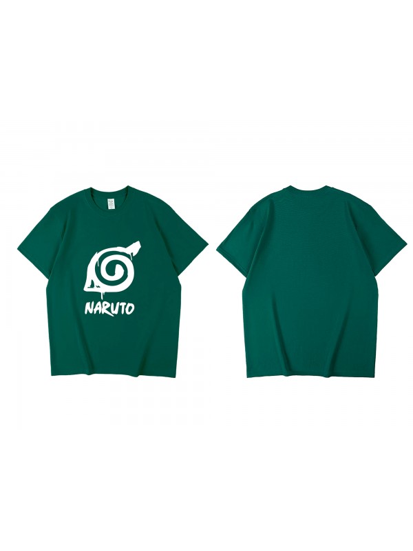High Quality Naruto Short Sleeve Mens Graphic T-Shirts Fashion Printed Tops Cosplay Costume T Shirts For Women's