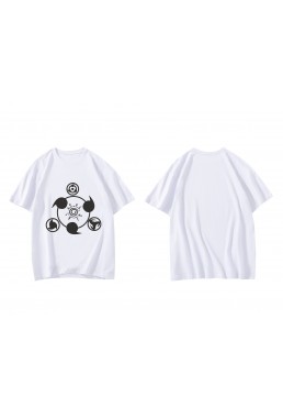 Cheap Naruto Short Sleeve Mens Graphic T-Shirts Fashion Printed Tops Cosplay Costume T Shirts For Women's