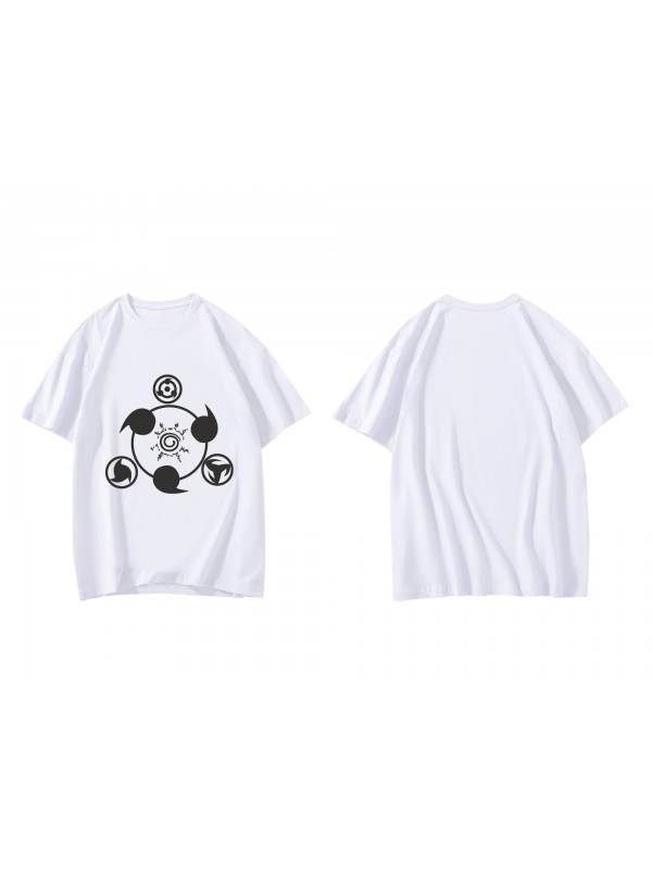 Cheap Naruto Short Sleeve Mens Graphic T-Shirts Fashion Printed Tops Cosplay Costume T Shirts For Women's