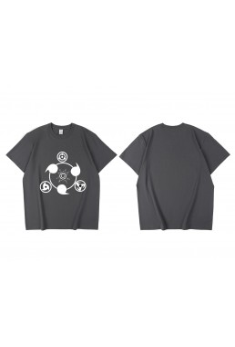 Funny Naruto Short Sleeve Mens Graphic T-Shirts Fashion Printed Tops Cosplay Costume T Shirts For Women's