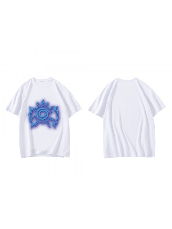 Discount Naruto Short Sleeve Mens Graphic T-Shirts Fashion Printed Tops Cosplay Costume T Shirts For Women's