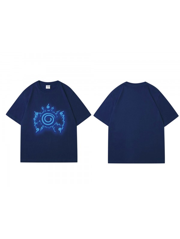 Buy Naruto Short Sleeve Mens Graphic T-Shirts Fashion Printed Tops Cosplay Costume T Shirts For Women's