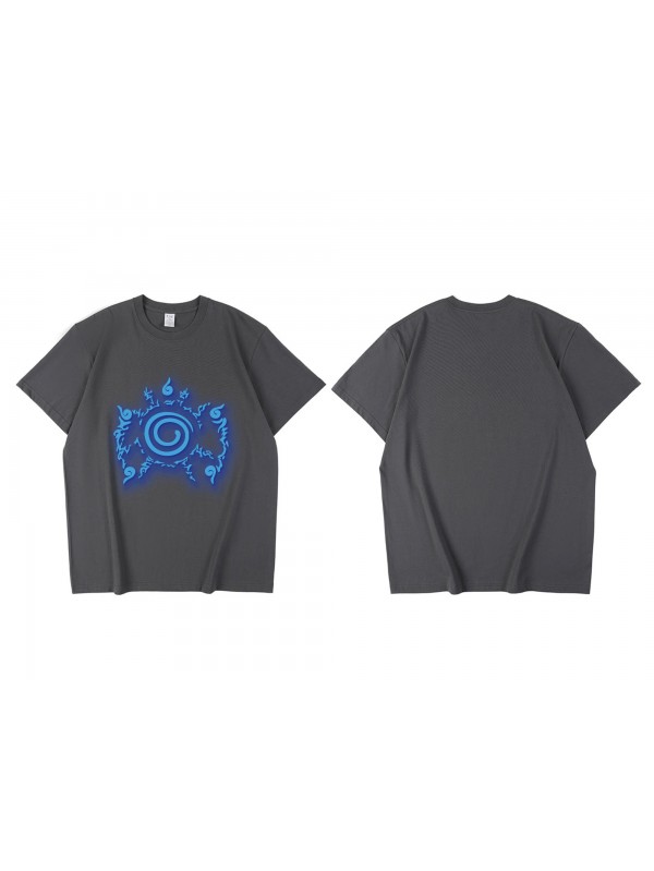 Best Naruto Short Sleeve Mens Graphic T-Shirts Fashion Printed Tops Cosplay Costume T Shirts For Women's