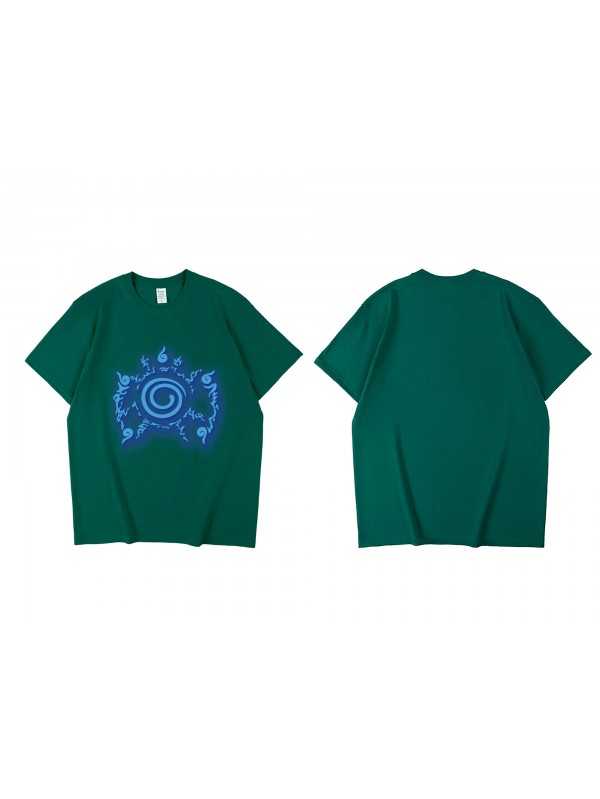 New Naruto Short Sleeve Mens Graphic T-Shirts Fashion Printed Tops Cosplay Costume T Shirts For Women's