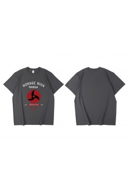 Feature Uchiha Itachi Naruto Short Sleeve Mens Graphic T-Shirts Fashion Printed Tops Cosplay Costume T Shirts For Women's