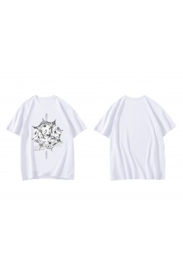 Discount Hzd Jeanne D Arc Fate Grand Order Short Sleeve Mens Graphic T-Shirts Fashion Printed Tops Cosplay Costume T Shirts For Women's
