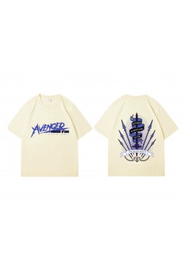Wholesale Hzd Short Sleeve Mens Graphic T-Shirts Fashion Printed Tops Cosplay Costume T Shirts For Women's