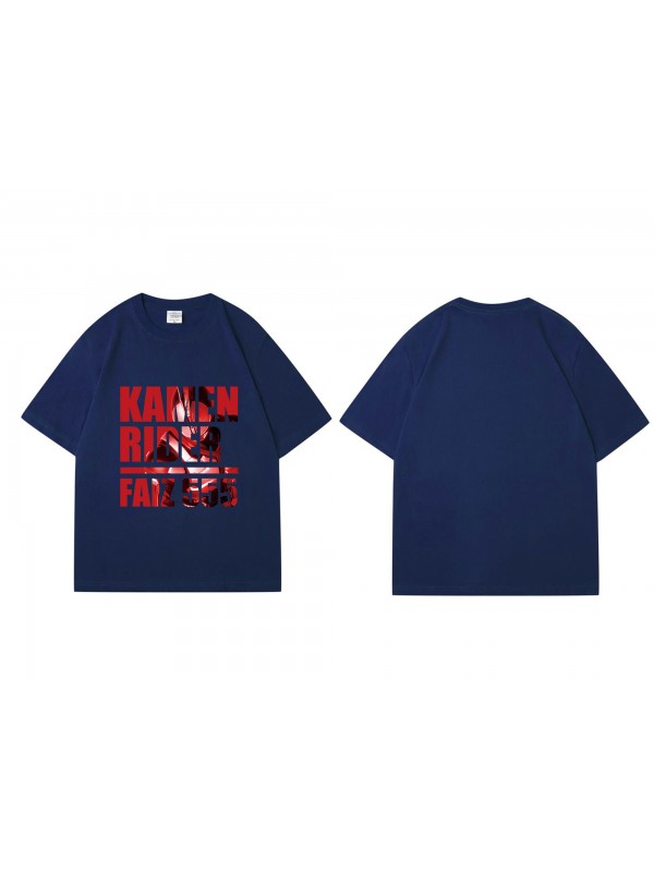 Funny Kamen Rider Faiz 555 Short Sleeve Mens Graphic T-Shirts Fashion Printed Tops Cosplay Costume T Shirts For Women's