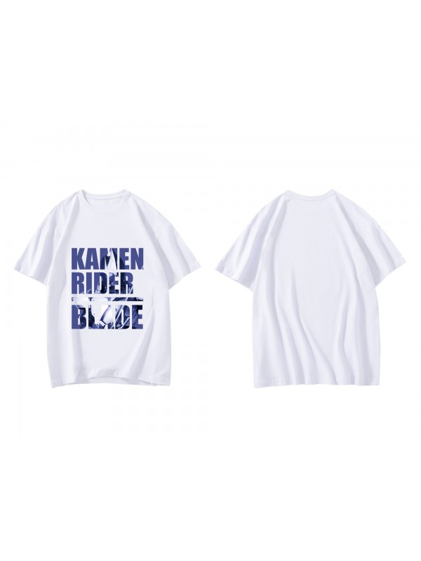 Unique Kamen Rider Blade Short Sleeve Mens Graphic T-Shirts Fashion Printed Tops Cosplay Costume T Shirts For Women's