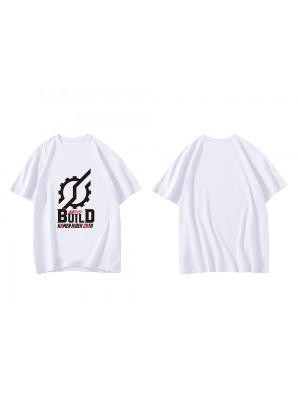 Personalised Kamen Rider Build Short Sleeve Mens Graphic T-Shirts Fashion Printed Tops Cosplay Costume T Shirts For Women's