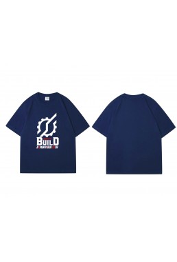Limited Edition Kamen Rider Build Short Sleeve Mens Graphic T-Shirts Fashion Printed Tops Cosplay Costume T Shirts For Women's