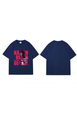 Custom Kamen Rider Decade Short Sleeve Mens Graphic T-Shirts Fashion Printed Tops Cosplay Costume T Shirts For Women's