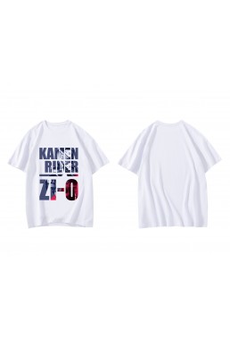 Feature Kamen Rider Zi O Short Sleeve Mens Graphic T-Shirts Fashion Printed Tops Cosplay Costume T Shirts For Women's