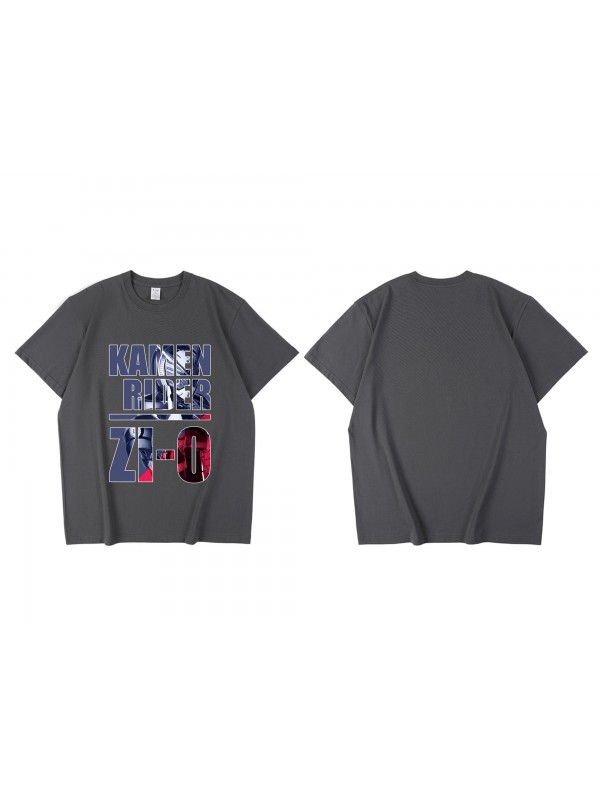 Limited Edition Kamen Rider Zi O Short Sleeve Mens Graphic T-Shirts Fashion Printed Tops Cosplay Costume T Shirts For Women's