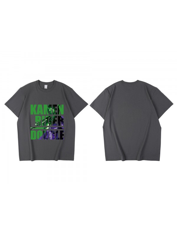 Shopping Kamen Rider Double Short Sleeve Mens Graphic T-Shirts Fashion Printed Tops Cosplay Costume T Shirts For Women's