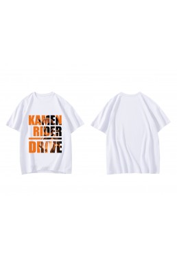 Best Kamen Rider Drive Short Sleeve Mens Graphic T-Shirts Fashion Printed Tops Cosplay Costume T Shirts For Women's