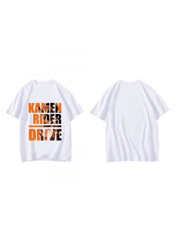 Best Kamen Rider Drive Short Sleeve Mens Graphic T-Shirts Fashion Printed Tops Cosplay Costume T Shirts For Women's