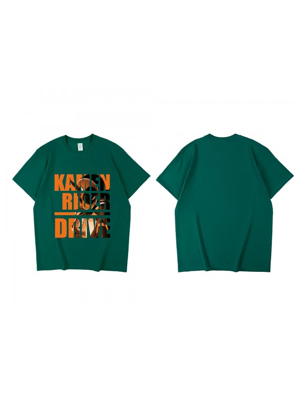 2023 Kamen Rider Drive Short Sleeve Mens Graphic T-Shirts Fashion Printed Tops Cosplay Costume T Shirts For Women's