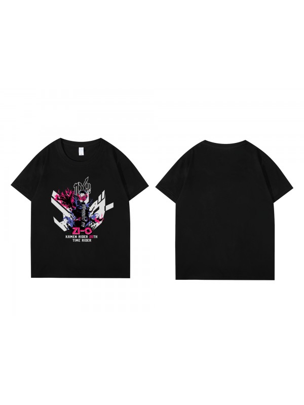 Funny Kamen Rider Zi O Short Sleeve Mens Graphic T-Shirts Fashion Printed Tops Cosplay Costume T Shirts For Women's