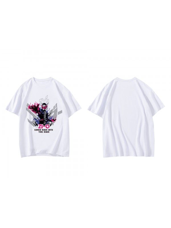 Clearance Kamen Rider Zi O Short Sleeve Mens Graphic T-Shirts Fashion Printed Tops Cosplay Costume T Shirts For Women's