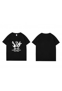 Custom Kamen Rider Zi O Short Sleeve Mens Graphic T-Shirts Fashion Printed Tops Cosplay Costume T Shirts For Women's